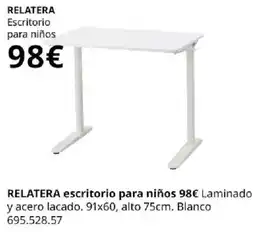 IKEA Relatera escritorio para niños oferta