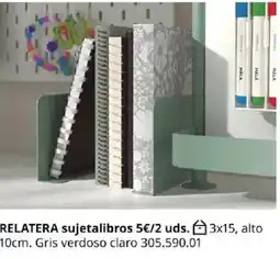 IKEA RELATERA sujetalibros oferta