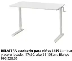 IKEA Relatera escritorio para niños oferta