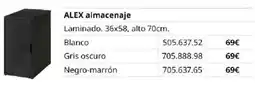 IKEA ALEX almacenaje oferta