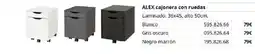IKEA Alex cajonera con ruedas oferta