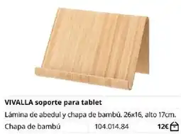 IKEA Vivalla soporte para tablet oferta