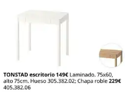 IKEA TONSTAD escritorio oferta