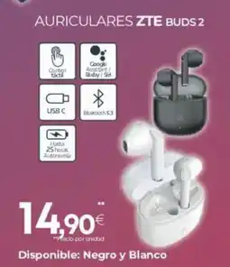 Tien 21 ZTE auriculares buds 2 oferta