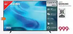 Tien 21 samsung crystal 4k ai u8075h oferta