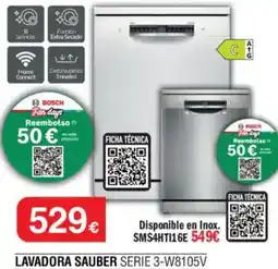 Milar Bosch lavadora sauber serie 3-w8105v oferta