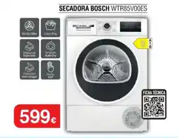 Milar Secadora Bosch WTR85V00ES oferta