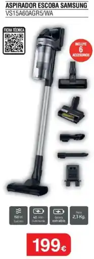 Milar Samsung Aspirador escoba oferta