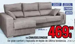 Rapimueble 16.CHAISELONGUE oferta