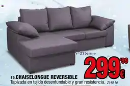 Rapimueble Chaiselongue reversible oferta