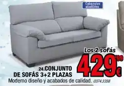 Rapimueble Conjunto de sofás 3+2 plazas oferta