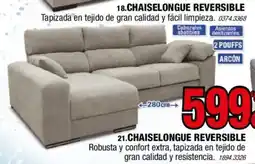 Rapimueble Chaiselongue reversible oferta