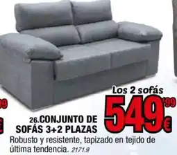 Rapimueble Conjunto de sofás 3+2 plazas oferta