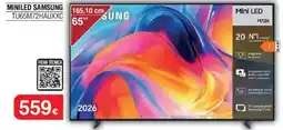 Milar Samsung mini led 65 tu65m72hauxxc oferta