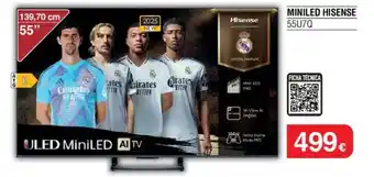 Hisense uled miniled ai tv
