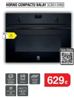 Milar Balay horno compacto 3cb5159n3 oferta