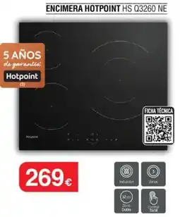 Milar Hotpoint encimera hs q3260 ne oferta