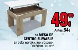 Rapimueble Mesa de centro elevable oferta
