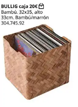 IKEA BULLIG caja oferta