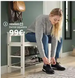 IKEA Hemnes Banco zapatero oferta
