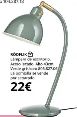 IKEA Rödflik lámpara de escritorio oferta