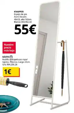 IKEA Knapper espejo de pie oferta
