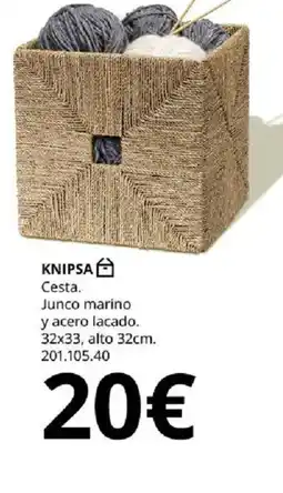 IKEA Knipsa cesta oferta