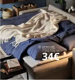 IKEA Doftakleja Funda de edredón y 2 fundas de almohada oferta