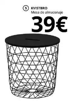 IKEA Kvistbro mesa de almacenaje oferta