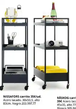 IKEA Nissafors carrito oferta