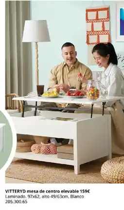 IKEA Vitteryd mesa de centro elevable oferta