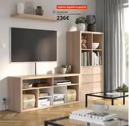 IKEA Kallax/lack mueble tv con estanteria oferta