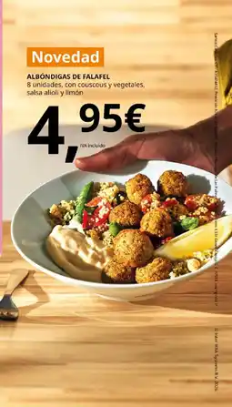 IKEA Albóndigas de falafel oferta