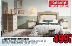 Rapimueble DORMITORIO DE MATRIMONIO oferta