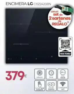 Tien 21 encimera lg cisz2420bn oferta