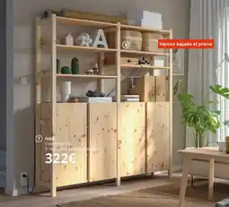 IKEA Ivar combinación 2 secciones/baldas/armario oferta