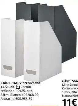 IKEA Fjäderharv archivador oferta
