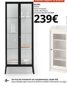 IKEA Milsbo vitrina oferta