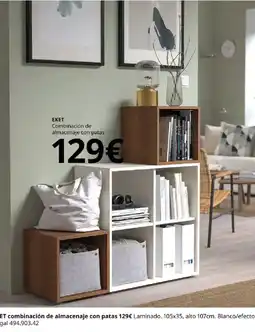 IKEA Eket combinación de almacenaje con patas oferta