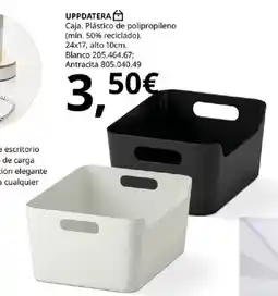 IKEA Uppdatera caja oferta