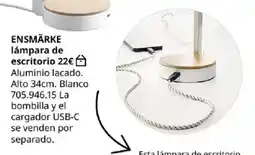 IKEA Ensmärke lámpara de escritorio oferta