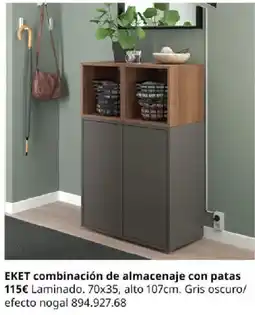 IKEA Eket combinación de almacenaje con patas oferta