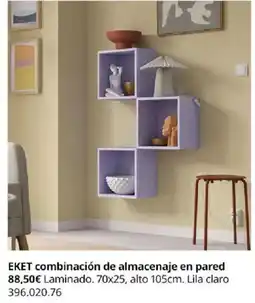 IKEA Eket combinación de almacenaje en pared oferta