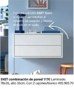 IKEA Eket combinación de pared oferta