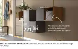 IKEA Eket estantería de pared oferta
