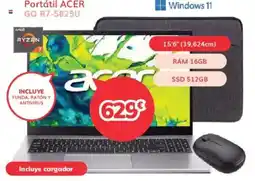 Mi electro Acer portátil GO R7-5825U oferta