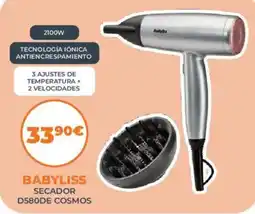 Pascual Martí BabyLiss secador D580DE Cosmos oferta