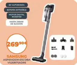 Pascual Martí samsung aspirador escoba vs20b75adr5 oferta