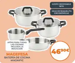 Pascual Martí Magefesa batería de cocina magnific oferta