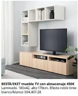 IKEA BESTÅ/EKET mueble TV con almacenaje oferta